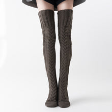 Load image into Gallery viewer, Women Thigh High Knitted Socks
