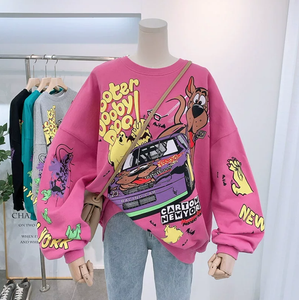 Women Cartoon Sweatshirt