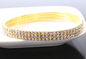 Elastic Crystal Rhinestone Anklet