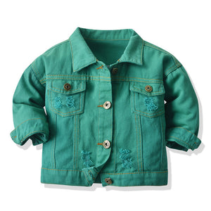 Kids Jean Jacket Cotton