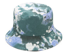 Load image into Gallery viewer, Colorful Tie Dye Reversable Bucket Hat
