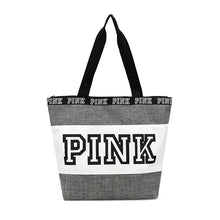 Load image into Gallery viewer, PINK Open Top Shoulder Bag Shopper Bag
