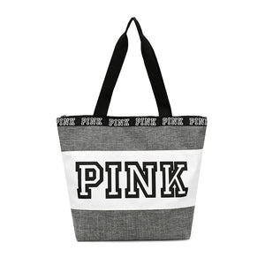 PINK Open Top Shoulder Bag Shopper Bag