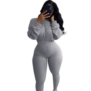 Plus Size Casual Sport Set