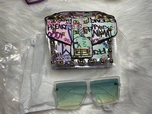 Purse And Sunglasses Set