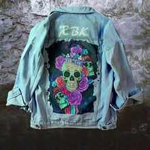 Load image into Gallery viewer, Jean Jacket - Skull
