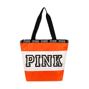 PINK Open Top Shoulder Bag Shopper Bag