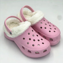 Load image into Gallery viewer, Crocs Shoes with Fur
