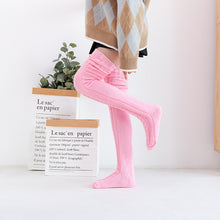 Load image into Gallery viewer, Women Thigh High Knitted Socks
