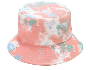 Colorful Tie Dye Reversable Bucket Hat