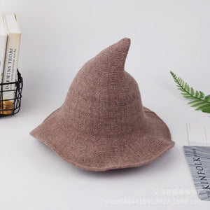 Wool Knit Witch hat