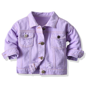 Kids Jean Jacket Cotton