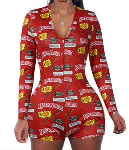 Long Sleeve Onesie - Cigar