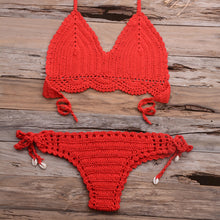 Load image into Gallery viewer, Hollow out Braid Bikini Set
