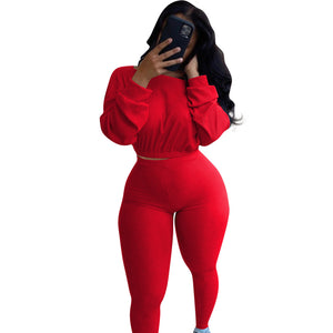 Plus Size Casual Sport Set