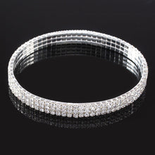 Load image into Gallery viewer, Elastic Crystal Rhinestone Anklet
