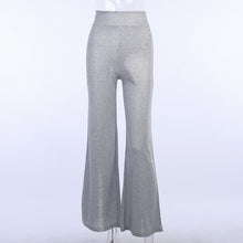 Load image into Gallery viewer, Shiny High Waist Wide Leg Pants
