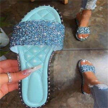 Load image into Gallery viewer, Diamond Plain Slipper
