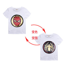 Load image into Gallery viewer, Cute Kids Cotton Shirts (design can be changed by sequin direction)
