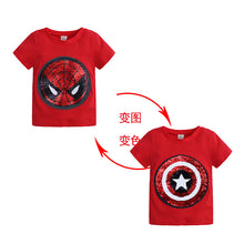 Load image into Gallery viewer, Cute Kids Cotton Shirts (design can be changed by sequin direction)
