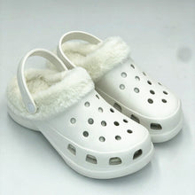 Load image into Gallery viewer, Crocs Shoes with Fur
