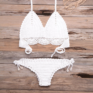 Hollow out Braid Bikini Set