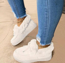 Load image into Gallery viewer, Women Winter Warm Moccasins Shoes Platform Shoes Snow Boots
