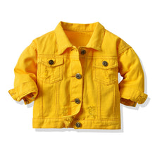 Load image into Gallery viewer, Kids Jean Jacket Cotton
