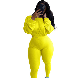 Plus Size Casual Sport Set