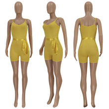 Load image into Gallery viewer, Summer Sling jumpsuit (Cotton Mixed)
