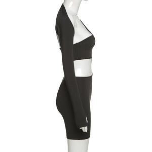 Sexy Cutout Sports Jumpsuit